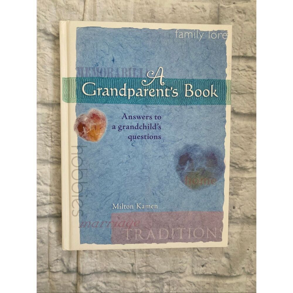 A Grandparents Book history family tree